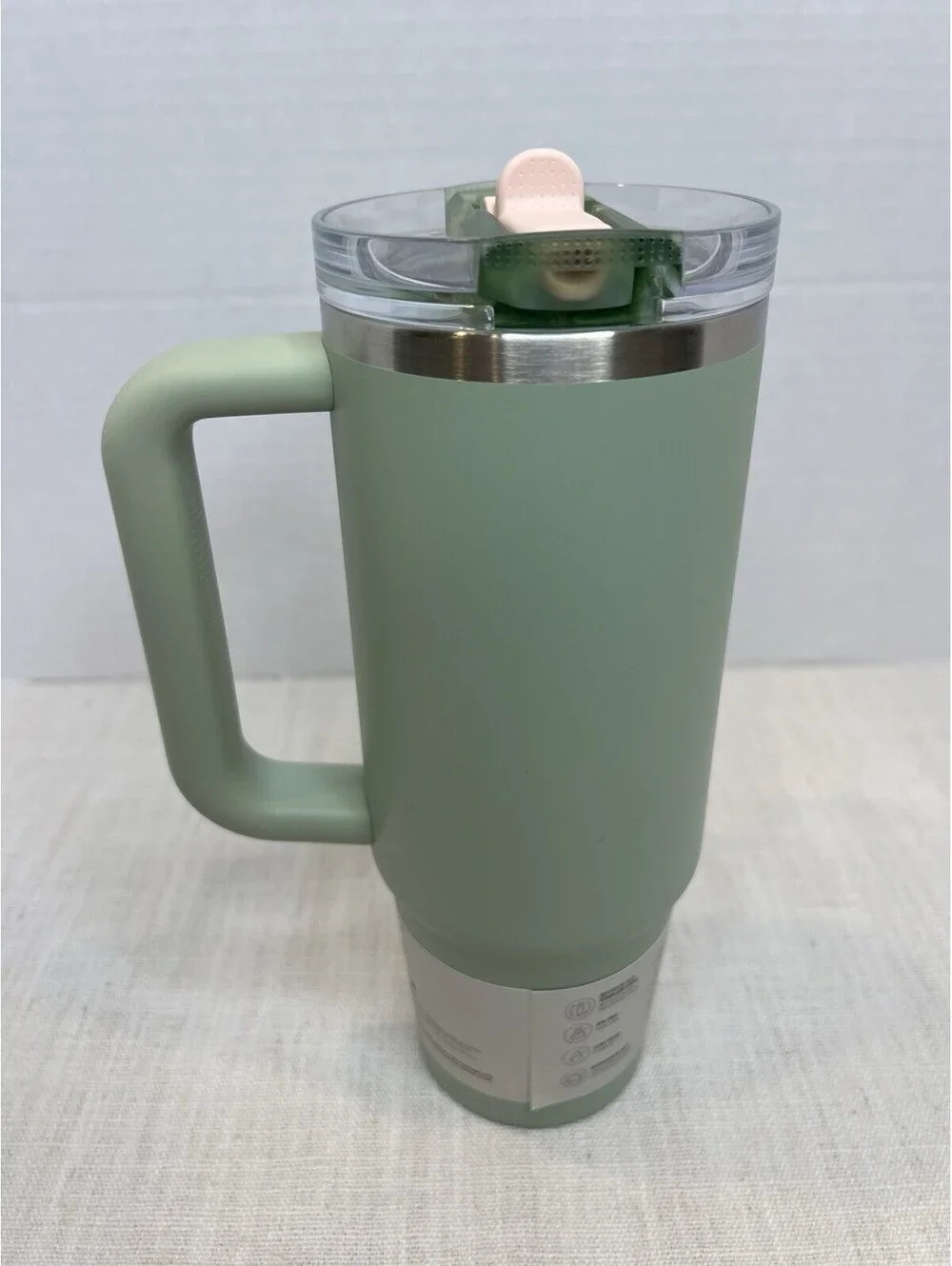 Stanley Quencher ProTour Tumbler w/ Handle Lid Straw | 30 oz Lichen